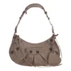 c Le Cagole Kleine Umhängetasche «Light Brown» 6713071VG9Y1212