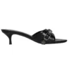 Cagole 50-mm-Sandalen «Black Arena Lambskin» 694350WAD4E1081