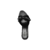 Cagole 50-mm-Sandalen «Black Arena Lambskin» 694350WAD4E1081