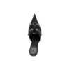 Cagole 80 mm Pantoletten «Black» 714253WAD4E1081