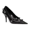 Cagole 90-mm-Pumps «Black Arena Lambskin» 714252WAD4E1081