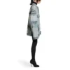 Cagole Oversize-Jacke «Blue» 764521TDW144016