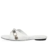 Cagole Sandalen «White Arena Lambskin» 694342WAD4E9081