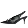 Cagole Slingback-Pumps mit 70 mm Absatz «Black» 714251WAD4E1081