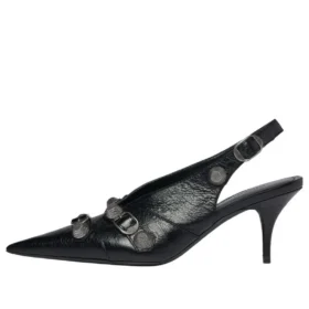 Cagole Slingback-Pumps mit 70 mm Absatz «Black» 714251WAD4E1081