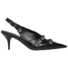 Cagole Slingback-Pumps mit 70 mm Absatz «Black» 714251WAD4E1081