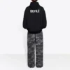 Camouflage-Jeans mit weitem Bein «Grey» 641456TJW551055