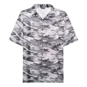 Camouflage-Mesh-Shirt «Grey» 647651TJLC51240