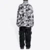 Camouflage-Reissverschluss-Jacke «Grey» 681818TLQ121240