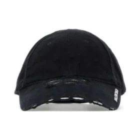 Cap mit Used-Look-Schirm «Black» 744300410B21077 Cap mit Used-Look-Schirm «Black» 744300410B21077