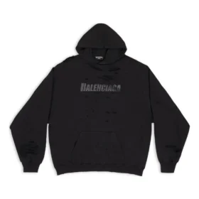 Caps Destroyed Hoodie «Black» 659403TKVB61781