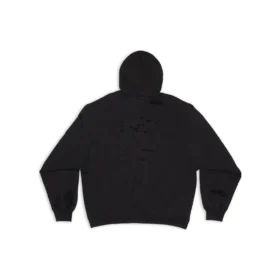 Caps Destroyed Hoodie «Black» 659403TKVB61781