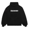 Caps Destroyed Hoodie «Black White» 659403TKVB61093
