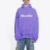 Caps Destroyed Hoodies «Purple» 659403TKVB63078