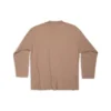 Caps Oversized-Langarm-T-Shirt «Khaki» 681046TNVL17761