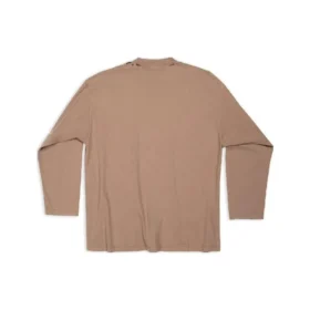 Caps Oversized-Langarm-T-Shirt «Khaki» 681046TNVL17761
