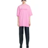 Caps T-Shirt Boxy Fit «Pink» 651795TNVL15700
