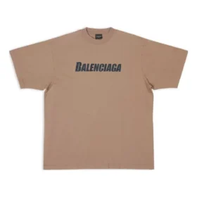 Caps T-Shirt Boxy Fit «Tan» 651795TNVL17761