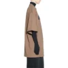 Caps T-Shirt Boxy Fit «Tan» 651795TNVL17761
