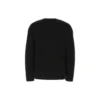 Cardigan mit durchgängigem Logo in derselben Farbe «Schwarz» 720058T16611000