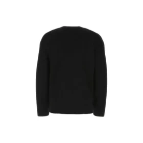 Cardigan mit durchgängigem Logo in derselben Farbe «Schwarz» 720058T16611000