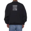 Care Label Sweatshirt mit Rundhalsausschnitt «Black» 724511TNVL61070