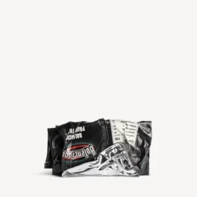 Chips Clutch-Portemonnaie in Schwarz