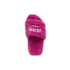 Cities Paris Pelz-Slides «Pink» 654261W2DO25301