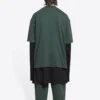 Cities Paris T-Shirt, mittlere Passform «Grün» 612966TLVL73011