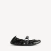 City-Ballerinas für Damen in Schwarz/Silber City-Ballerinas für Damen in Schwarz/Silber