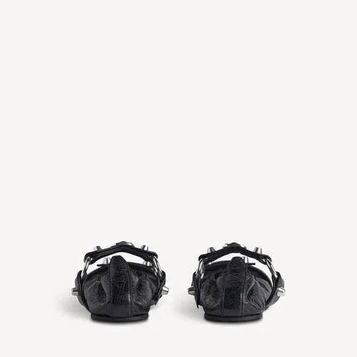 City-Ballerinas für Damen in Schwarz/Silber City-Ballerinas für Damen in Schwarz/Silber