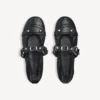 City-Ballerinas für Damen in Schwarz/Silber City-Ballerinas für Damen in Schwarz/Silber