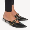 City-Pantolette für Damen in Schwarz City-Pantolette für Damen in Schwarz