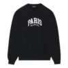 City Paris Sweatshirt mit Rundhalsausschnitt «Black White» 676629TLVL81070