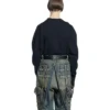 City Paris Sweatshirt mit Rundhalsausschnitt «Black White» 676629TLVL81070