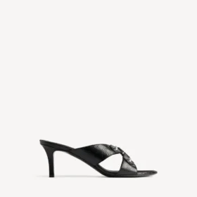 City-Sandale für Damen in Schwarz