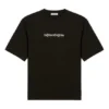 Classic Logo, gross, kurzärmelig, Unisex, schwarz 620941TIV501070