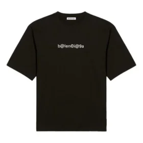 Classic Logo, gross, kurzärmelig, Unisex, schwarz 620941TIV501070