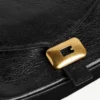 Clicca-Umhängetasche für Damen, mittelgross, in Schwarz