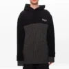 Cola Label Splicing Kapuzen-Sportjacke «Black» 621069T31754088