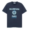 College 1917 T-Shirt in mittlerer Passform «Blue» 612965TMV954140