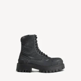 Combat Strike-Stiefel für Herren in Schwarz