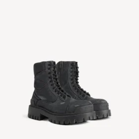 Combat Strike-Stiefel für Herren in Schwarz