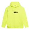 Crew-Shirt mit Aufdruck für Herren, gelb 600583TIV757072