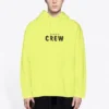 Crew-Shirt mit Aufdruck für Herren, gelb 600583TIV757072