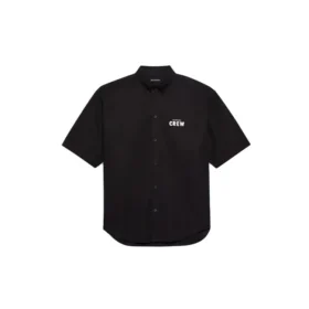 Crew-Shirt mit kurzen Ärmeln «Schwarz» 622251TIM391000