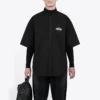 Crew-Shirt mit kurzen Ärmeln «Schwarz» 622251TIM391000
