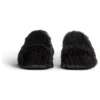 Crocs Pantoletten «Black Fake Fur on Rubber» 720762W0FOU1000