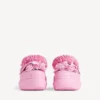 Crocs™-Pantoletten für Damen mit Jibbitz™ in Hellrosa