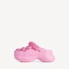 Crocs™-Pantoletten für Damen mit Jibbitz™ in Hellrosa